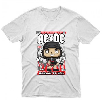 ACDC Highway to hell Unisex Póló