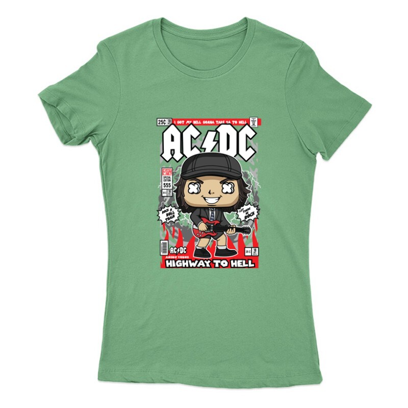 ACDC Highway to hell Női Póló