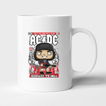 ACDC Highway to hell Bögre