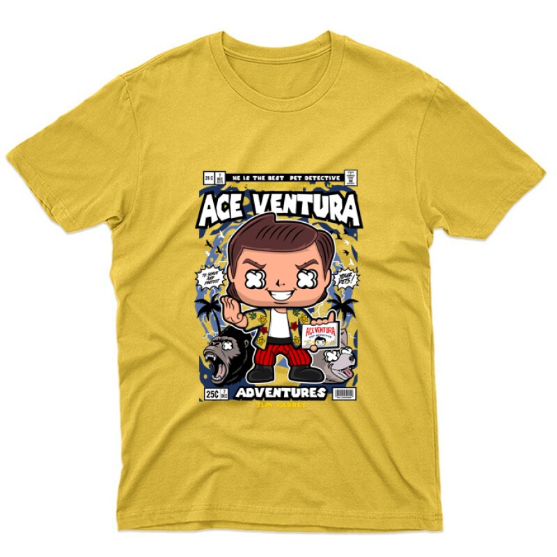 Ace Ventura Adventures Unisex Póló