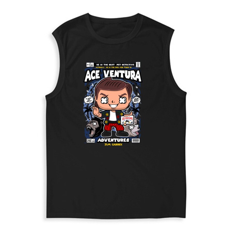 Ace Ventura Adventures Férfi Trikó