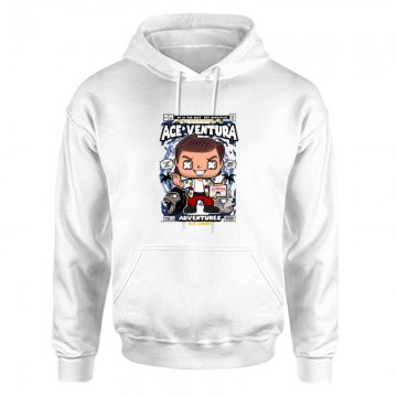 Ace Ventura Adventures Unisex Kapucnis Pulcsi