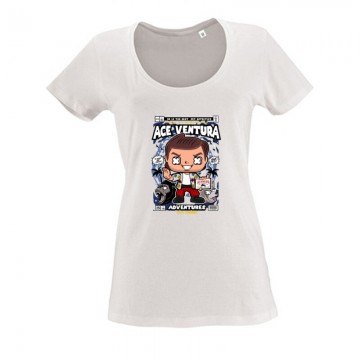 Ace Ventura Adventures Női O Nyakú Póló