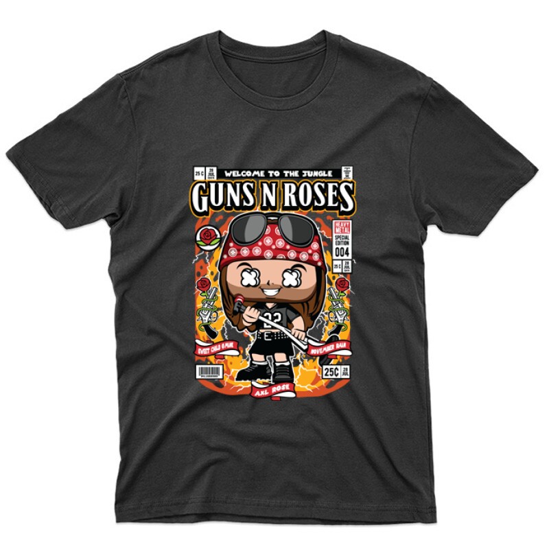 Axl Rose Guns n Roses Unisex Póló