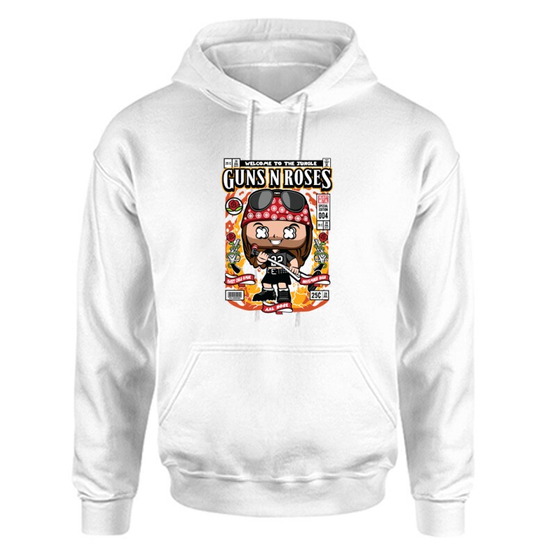 Axl Rose Guns n Roses Unisex Kapucnis Pulcsi
