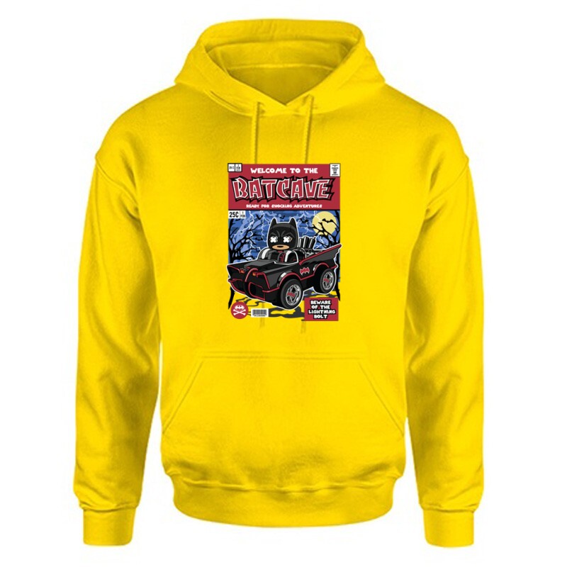 Batcave Unisex Kapucnis Pulcsi