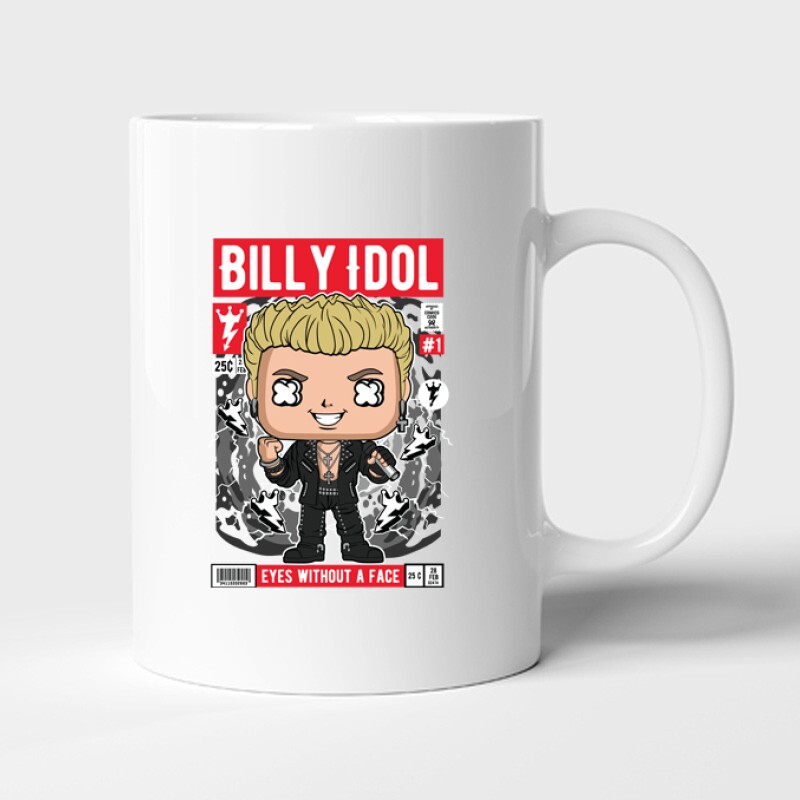 Billy Idol Bögre
