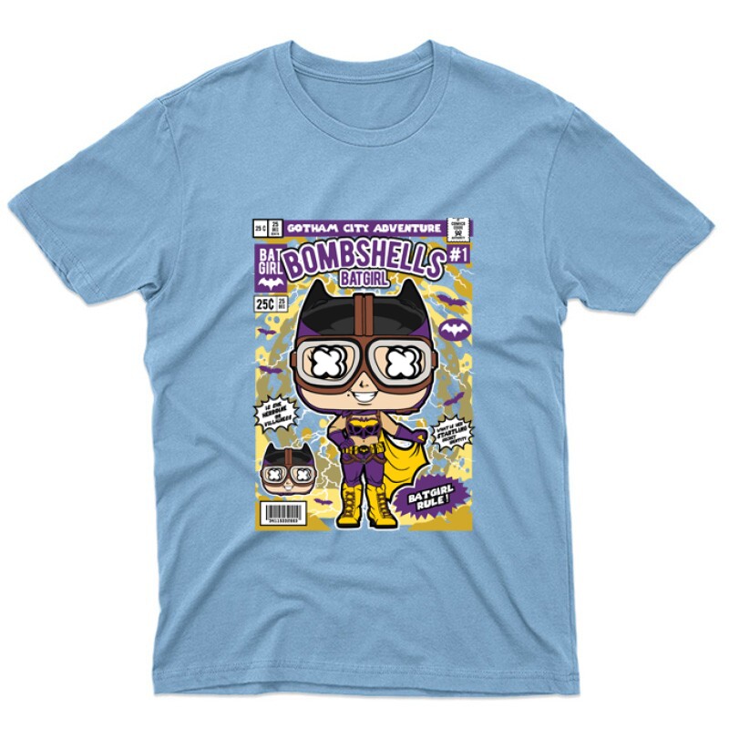 BatGirl BombShells Unisex Póló
