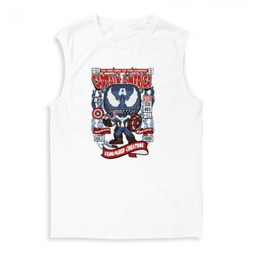 Captain America Venomize Férfi Trikó