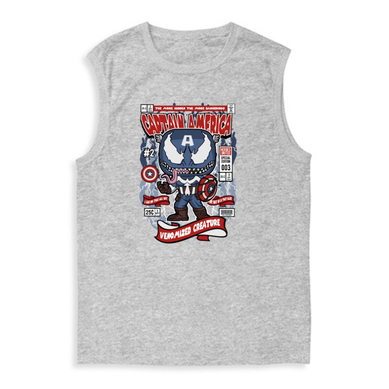 Captain America Venomize Férfi Trikó
