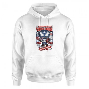 Captain America Venomize Unisex Kapucnis Pulcsi