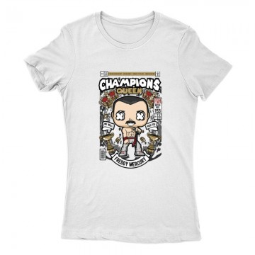 Freddie Mercury We are the Champions Női Póló