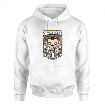 Freddie Mercury We are the Champions Unisex Kapucnis Pulcsi