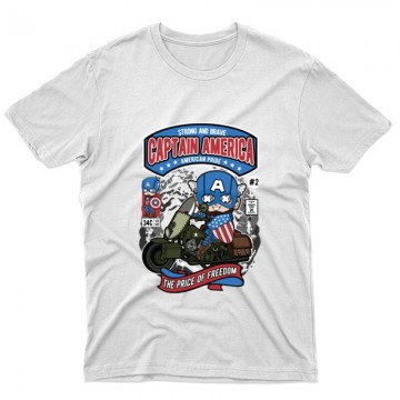 Captain America Unisex Póló