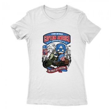 Captain America Női Póló