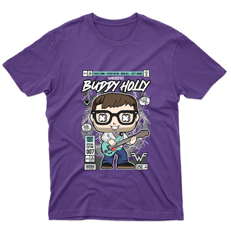 Boddy Holly Unisex Póló