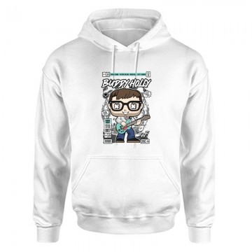 Boddy Holly Unisex Kapucnis Pulcsi