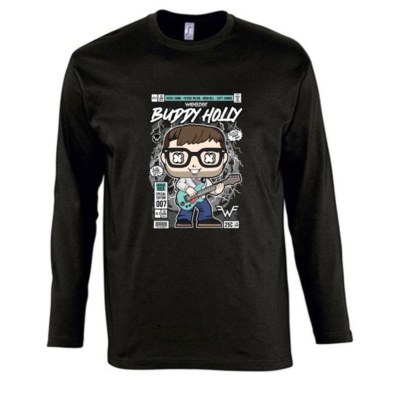 Boddy Holly Hosszú Ujjú Póló