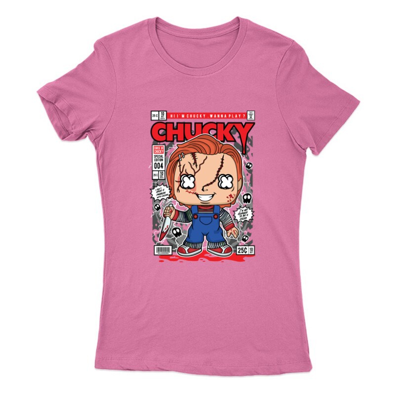 Chucky Pop Art Női Póló