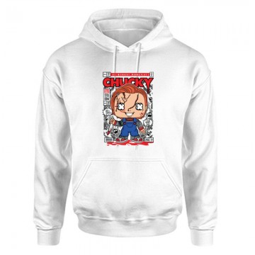 Chucky Pop Art Unisex Kapucnis Pulcsi