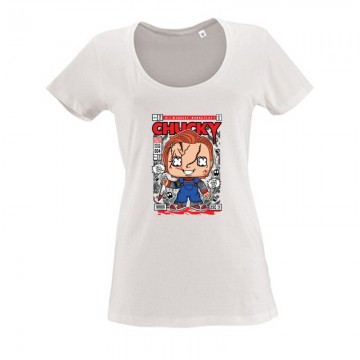 Chucky Pop Art Női O Nyakú Póló