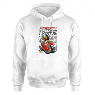 Daft Punk Unisex Kapucnis Pulcsi