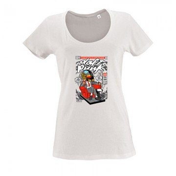 Daft Punk Női O Nyakú Póló