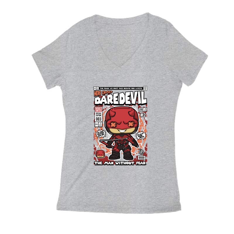 Dare Devil Női V Kivágott póló