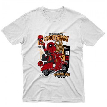 Deadpool Scooter Pool Unisex Póló