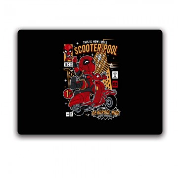 Deadpool Scooter Pool Egérpad