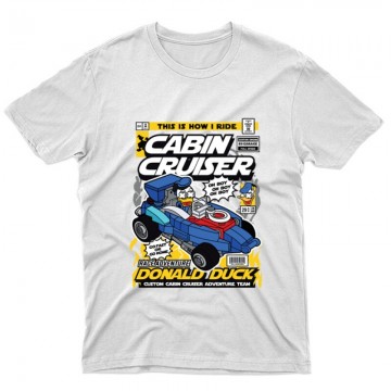 Cabin Cruiser Donald Duck Unisex Póló