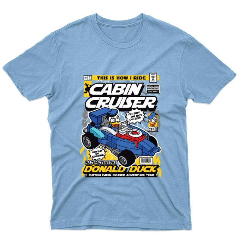 Cabin Cruiser Donald Duck Unisex Póló