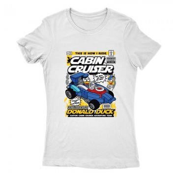 Cabin Cruiser Donald Duck Női Póló