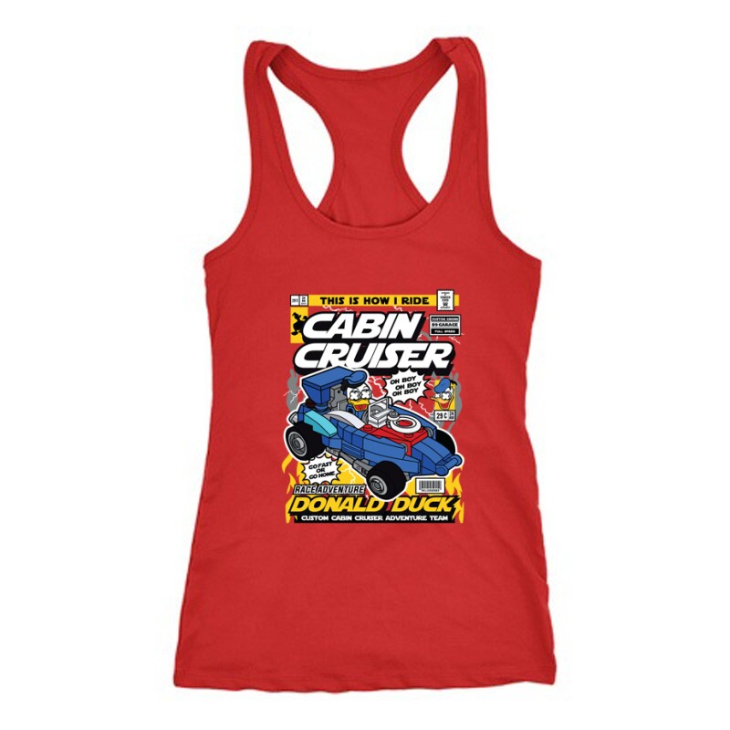 Cabin Cruiser Donald Duck Női Trikó