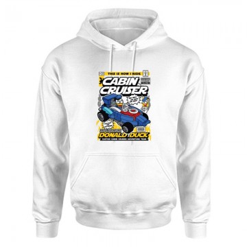 Cabin Cruiser Donald Duck Unisex Kapucnis Pulcsi