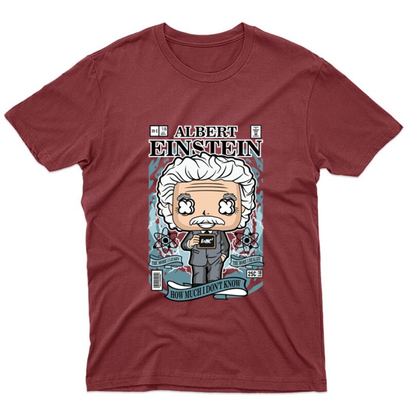 Albert Einstein Unisex Póló