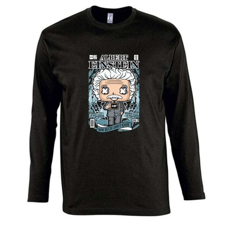 Albert Einstein Hosszú Ujjú Póló