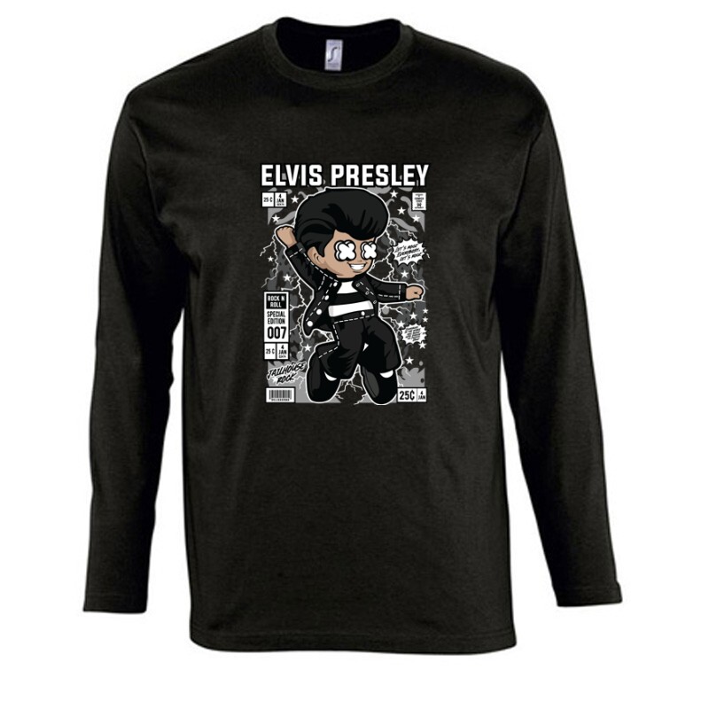 Elvis Presley Hosszú Ujjú Póló