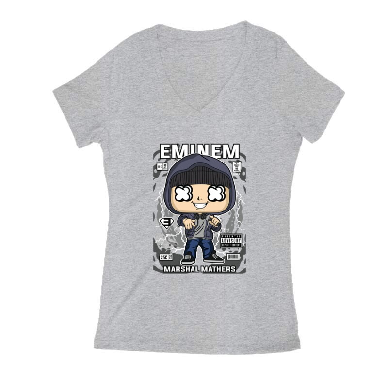 Eminem Női V Kivágott póló