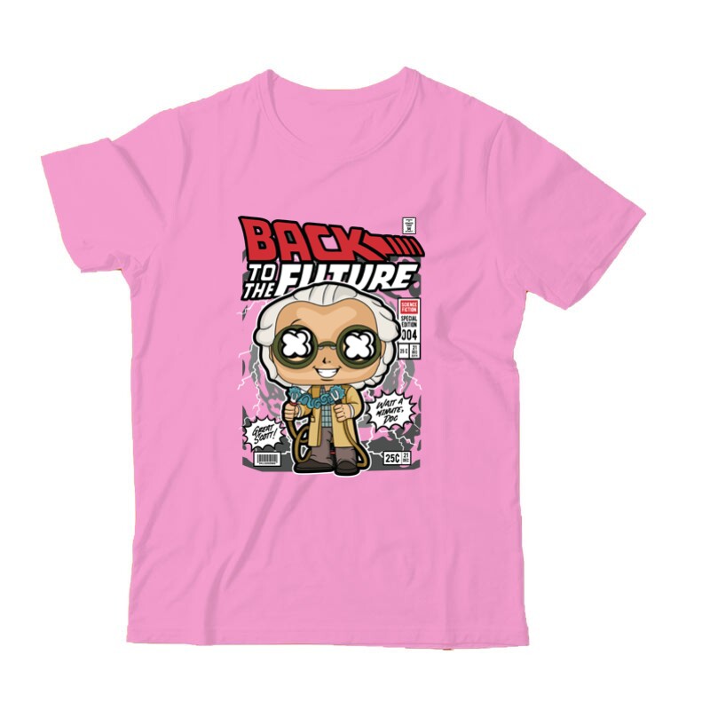 Emmett Brown Back to the future Gyermek Póló