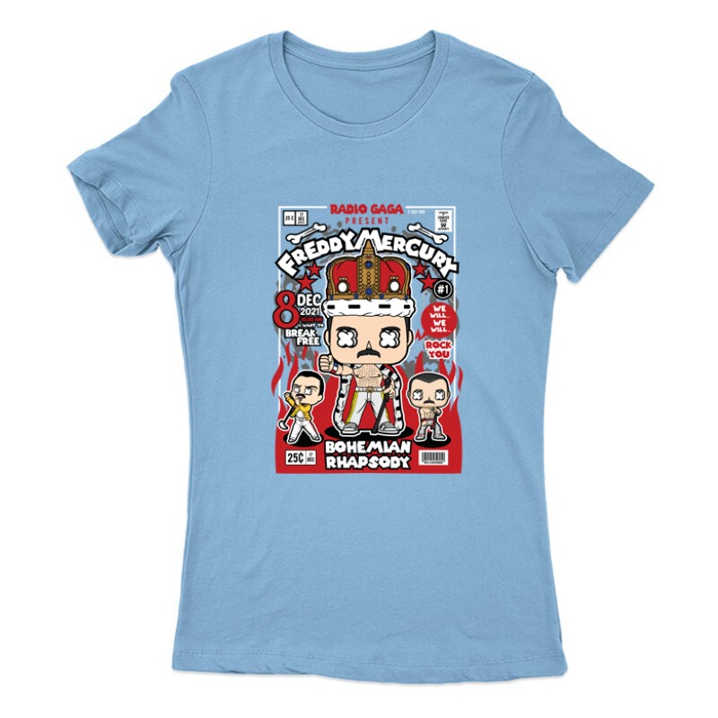 Bohemian rhapsody Freddie Mercury Női Póló