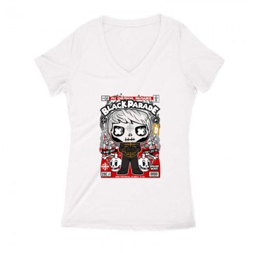 Black Parade Női V Kivágott póló