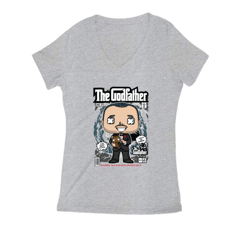 The Godfather Női V Kivágott póló