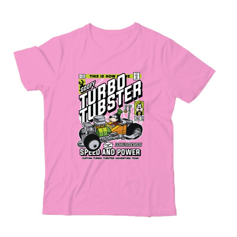 Goofy  Turbo Tubster Gyermek Póló