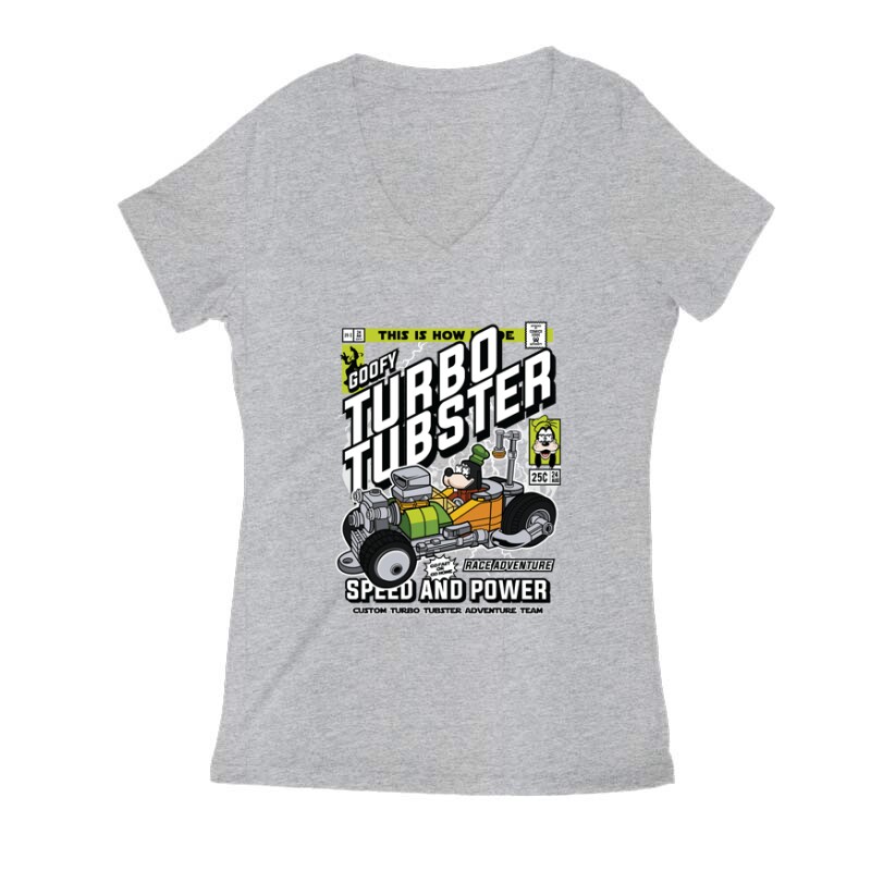 Goofy  Turbo Tubster Női V Kivágott póló