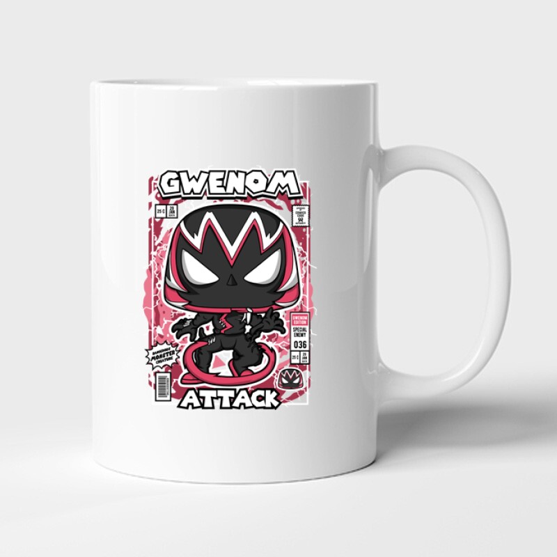 Gwenom Attack Bögre