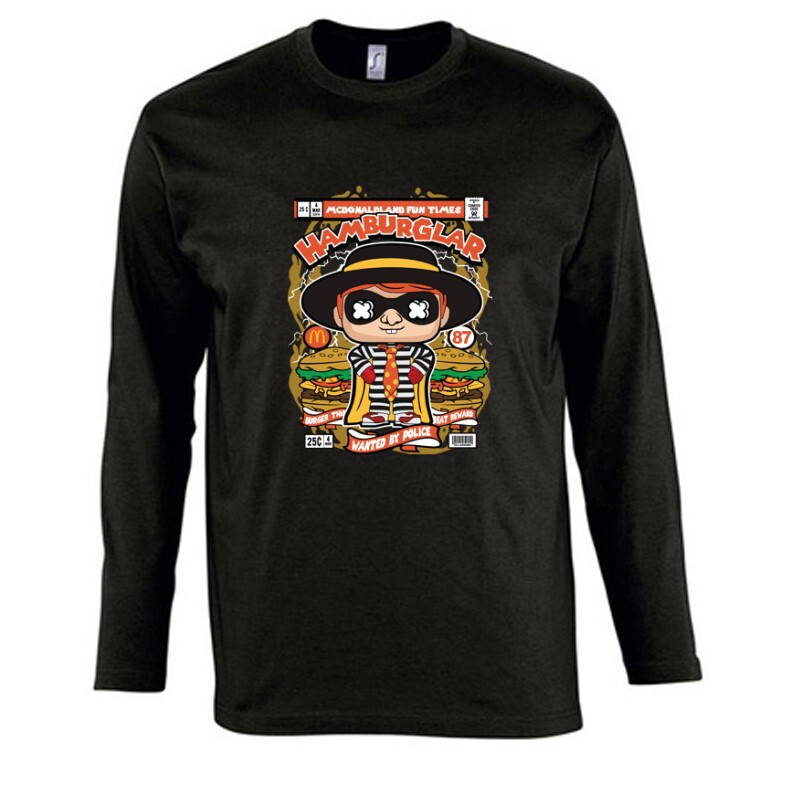 Hamburglar Hosszú Ujjú Póló