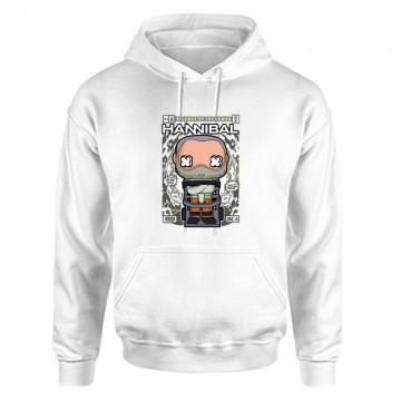 Hannibal Unisex Kapucnis Pulcsi