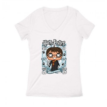 Harry Potter Női V Kivágott póló