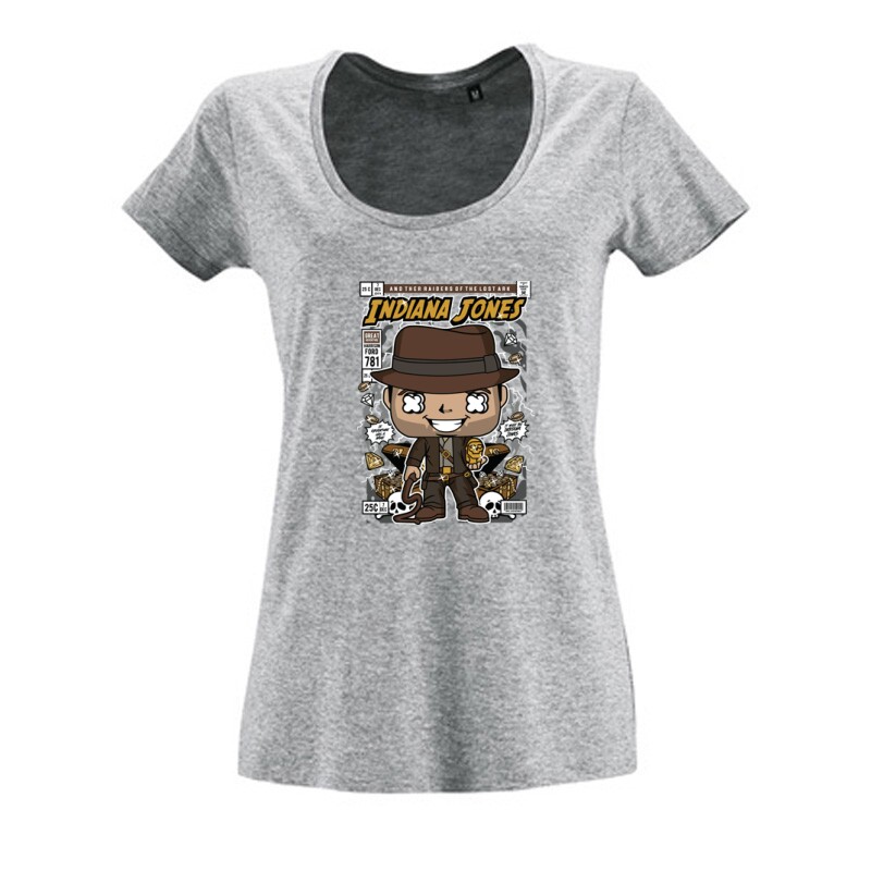 Indiana Jones Női O Nyakú Póló